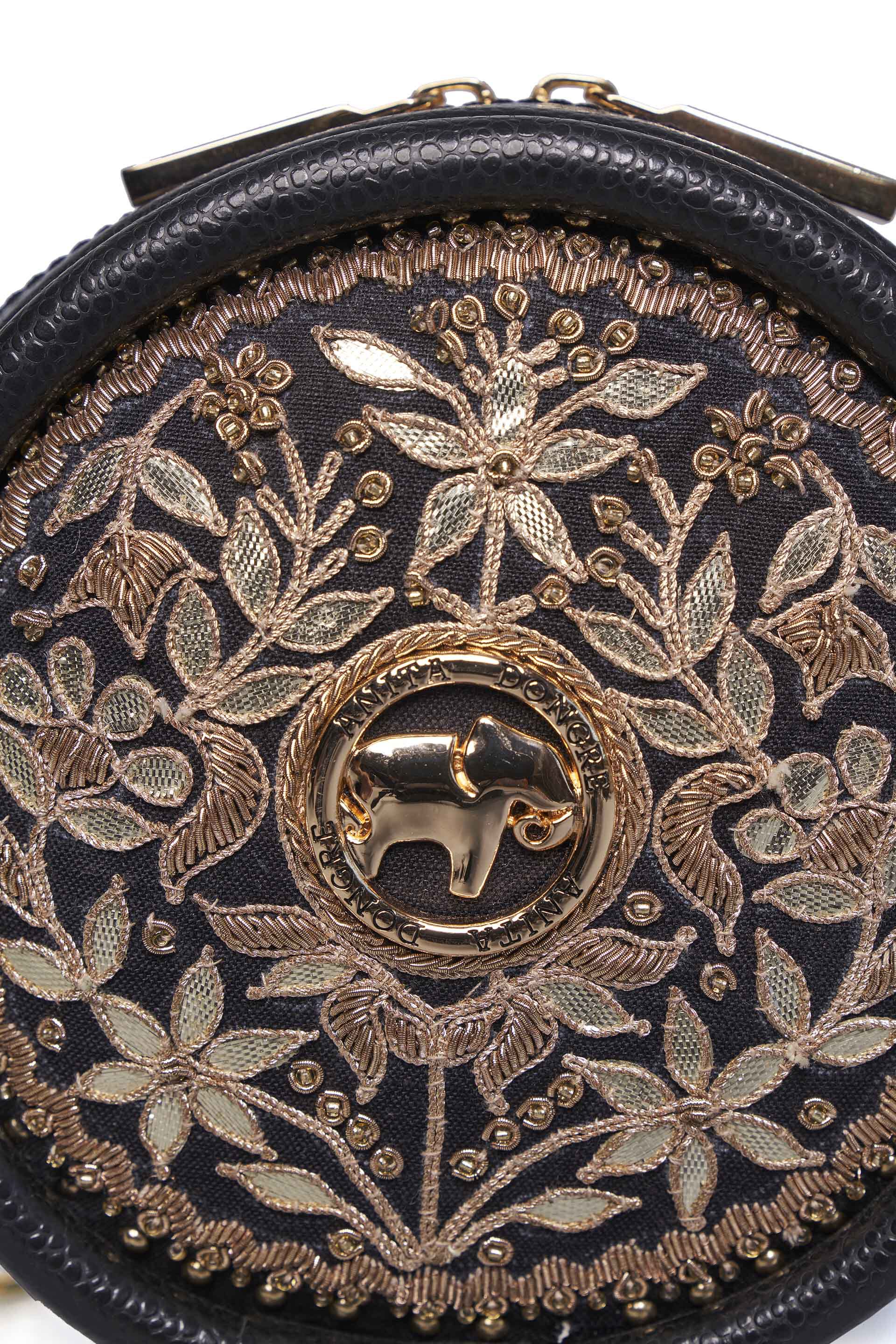 Symphony Of Blooms Crossbody Bag - Nocturnal Black, Black, image 10